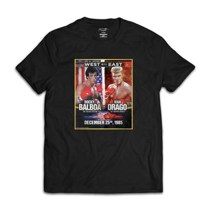 Balboa vs Drago poster tee