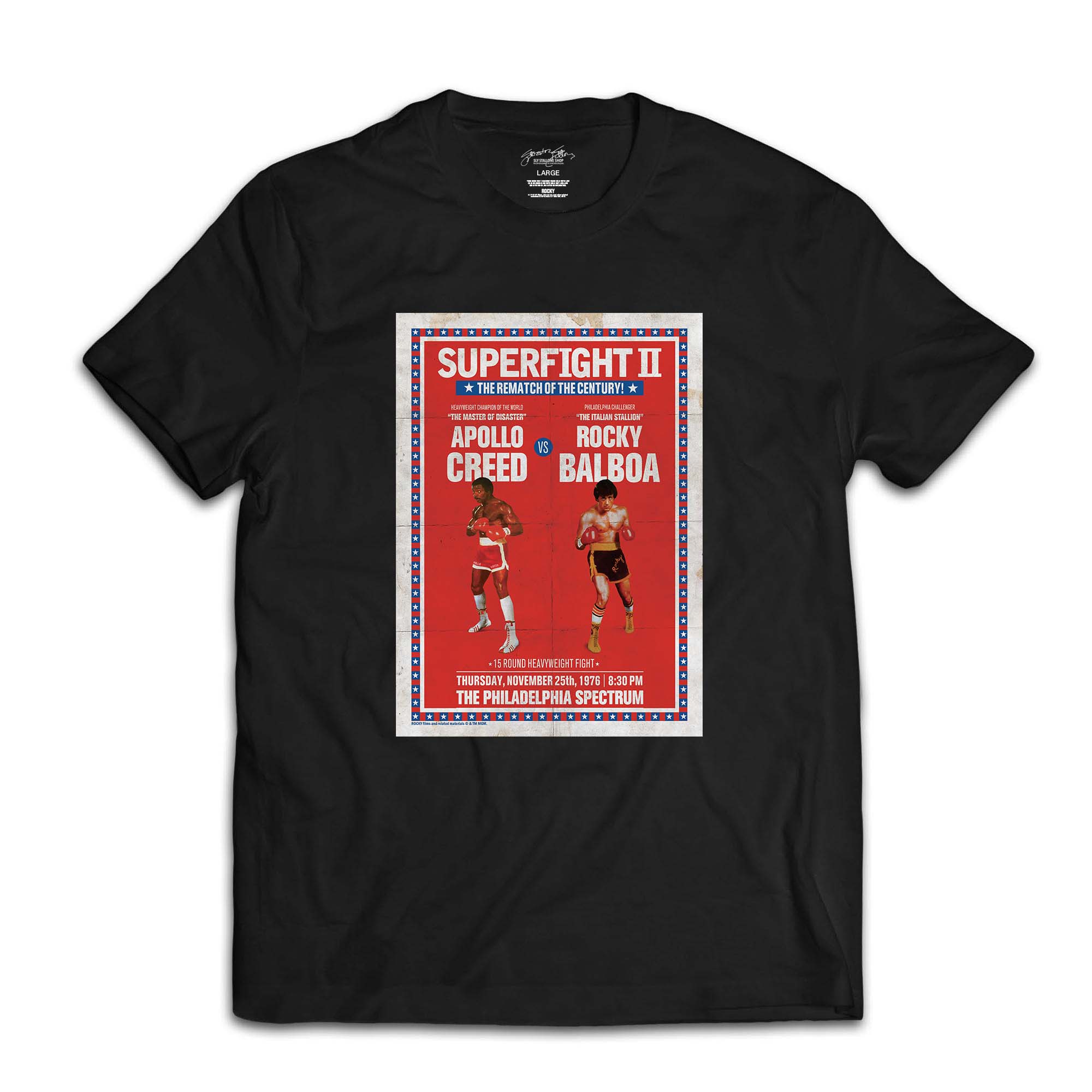 Balboa vs Creed Superfight II Tee