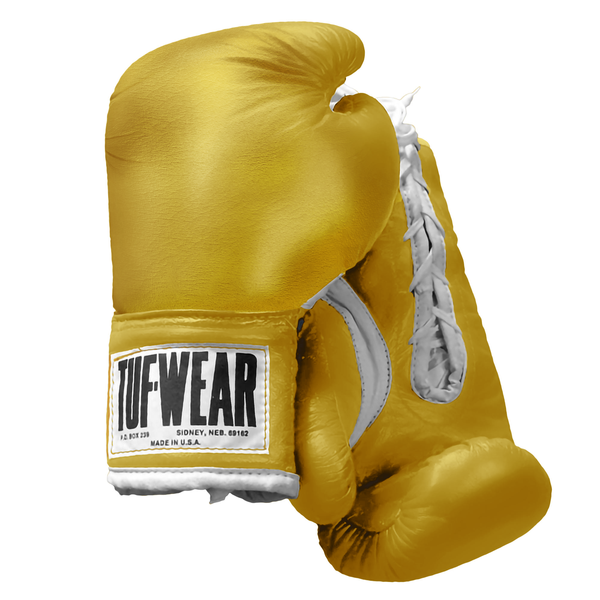 Rocky III Yellow Tuf Wear Boxing Gloves